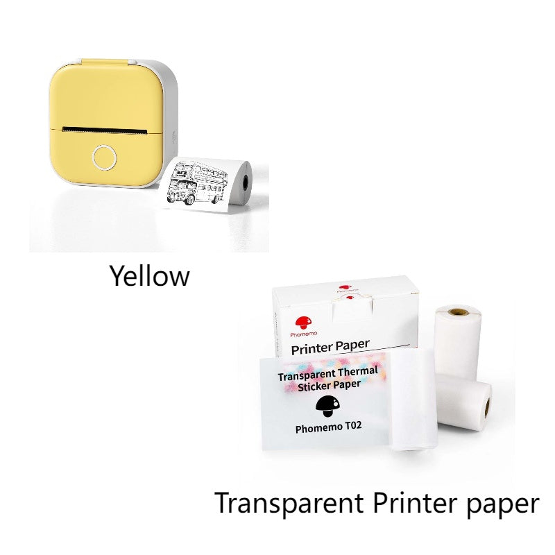 Portable Mini Thermal Printer - Bluetooth Accessible