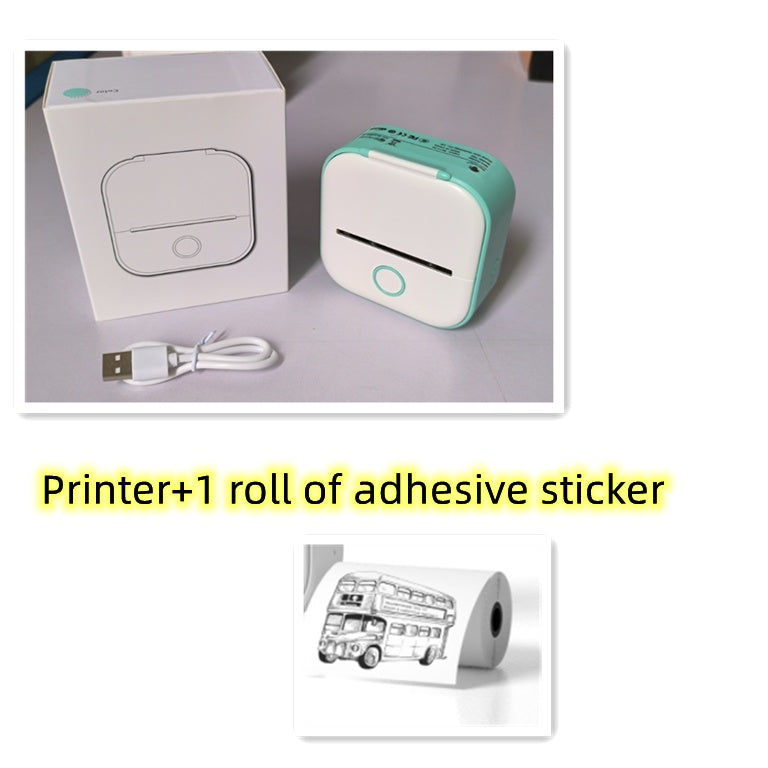 Portable Mini Thermal Printer - Bluetooth Accessible