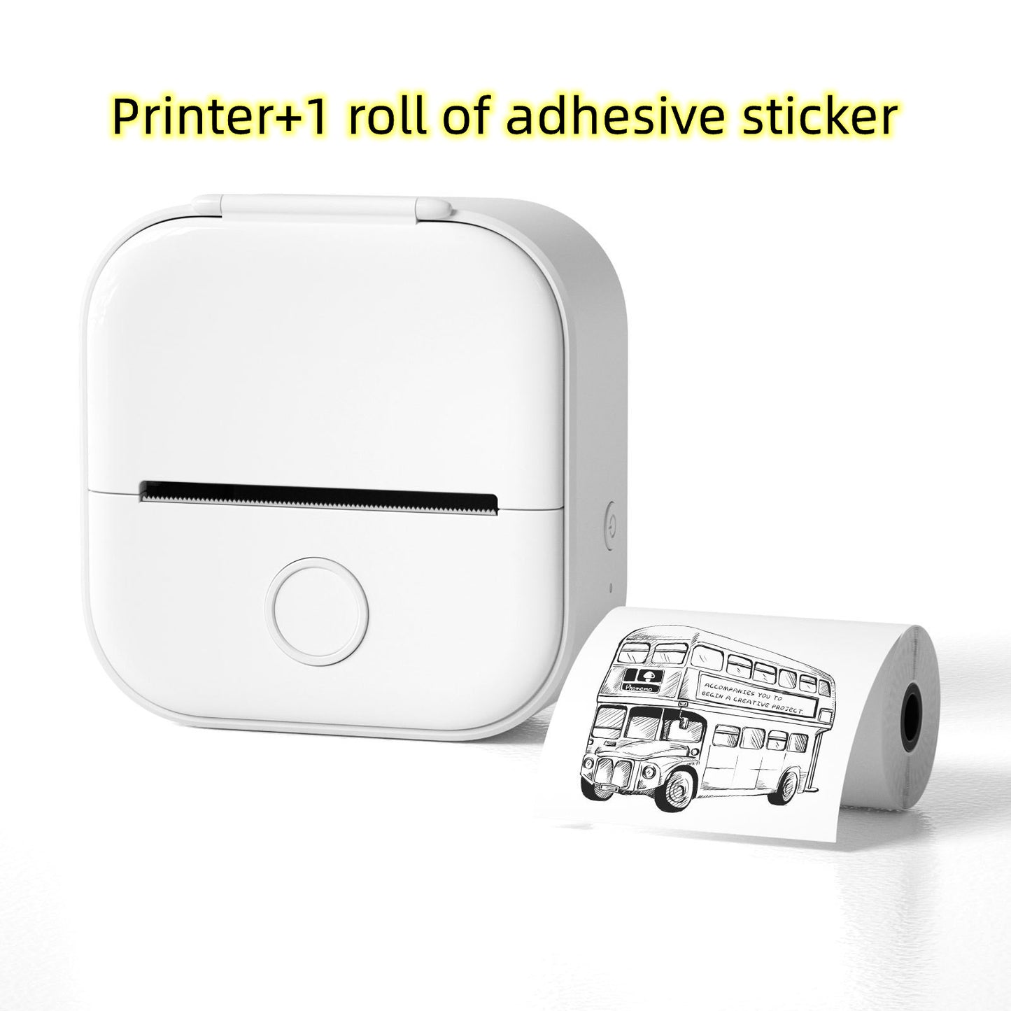 Portable Mini Thermal Printer - Bluetooth Accessible